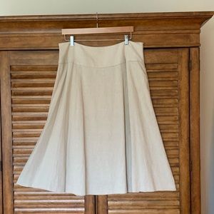 Style & Co. Linen Midi Skirt